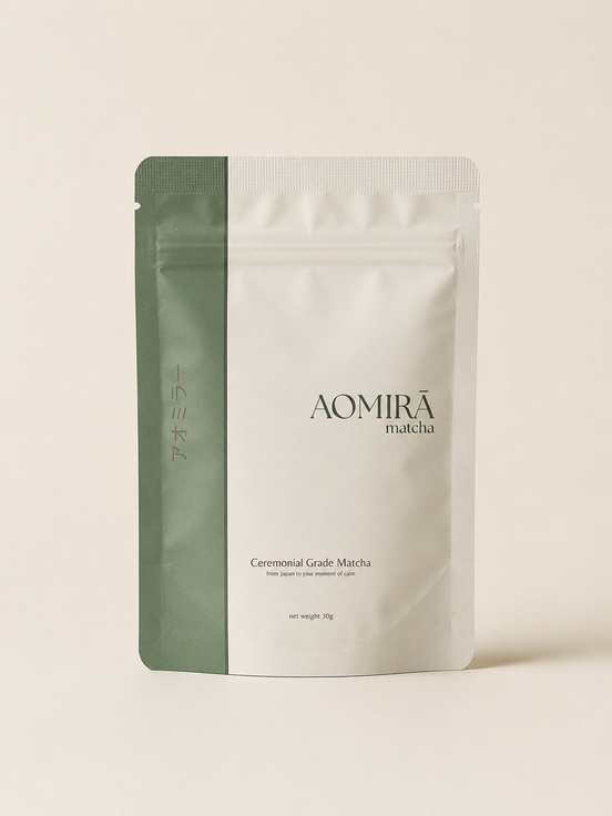 Ceremonial Matcha, Front Packet