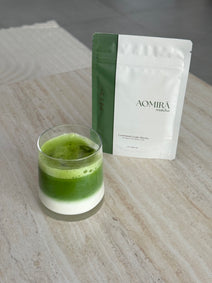 Ceremonial Matcha, Served Matcha latte